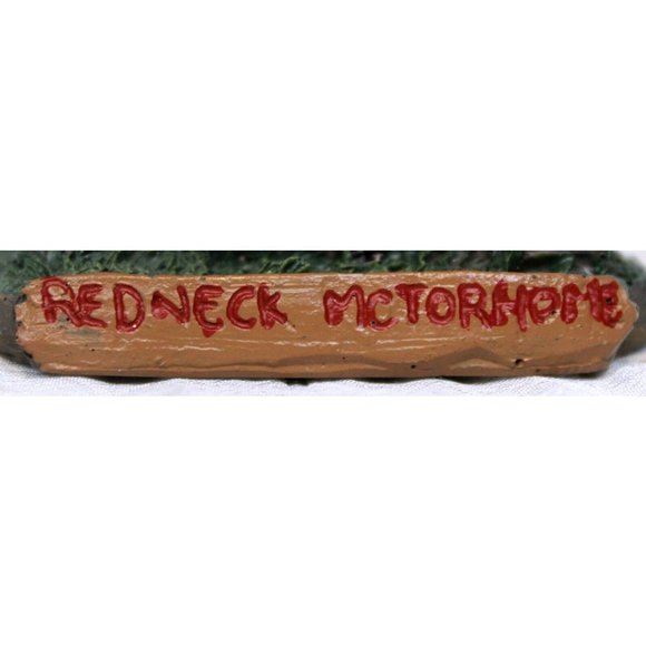 NWT Young Inc. Redneck Motorhome Ornament Resin Country Christmas Holiday Decor - Picture 2 of 7